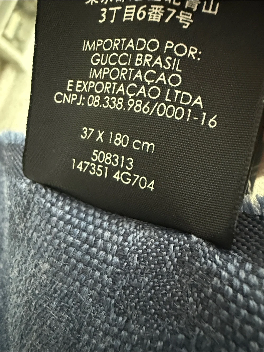 Men's Gucci scarf preowned